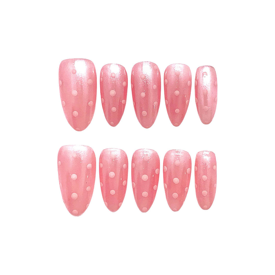 Blush Polka Dots